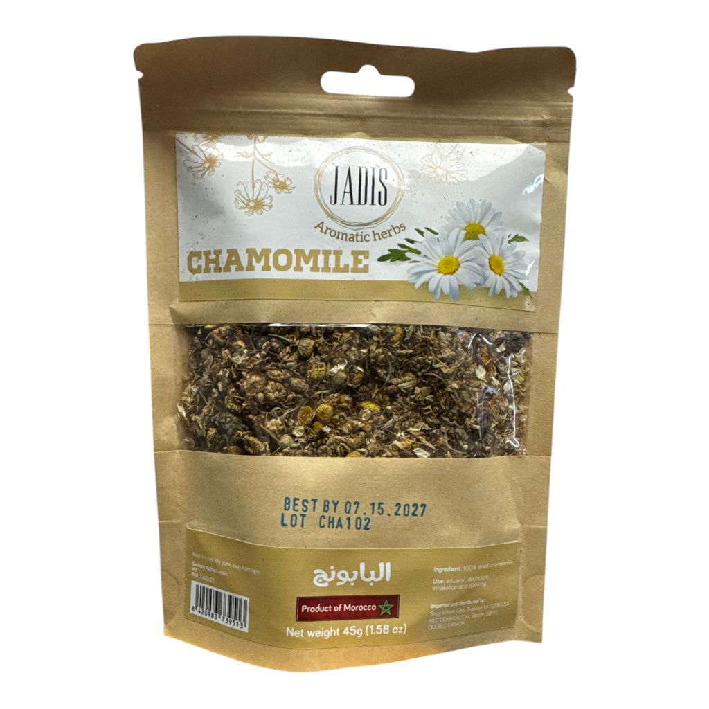 JADIS dried Chamomile Flower 45g - Authentic from Zaytuna Mart Canada