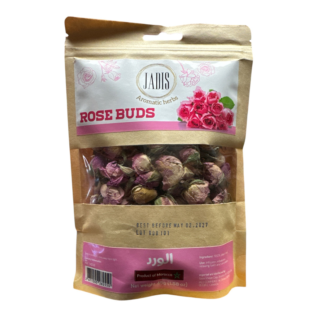 JADIS Dried Rose Buds 45g - Authentic from Zaytuna Mart Canada