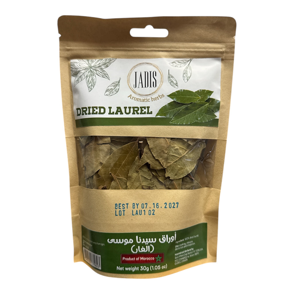 JADIS Laurel Bay Leaves 30g - Authentic from Zaytuna Mart Canada
