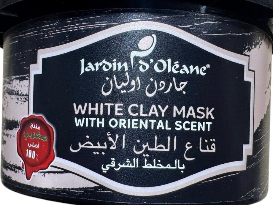 Jardin d'Oleane White Clay Mask with Oriental Scent 250g