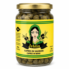 Jeblia Moroccan Capers Pickled in Brine 380g