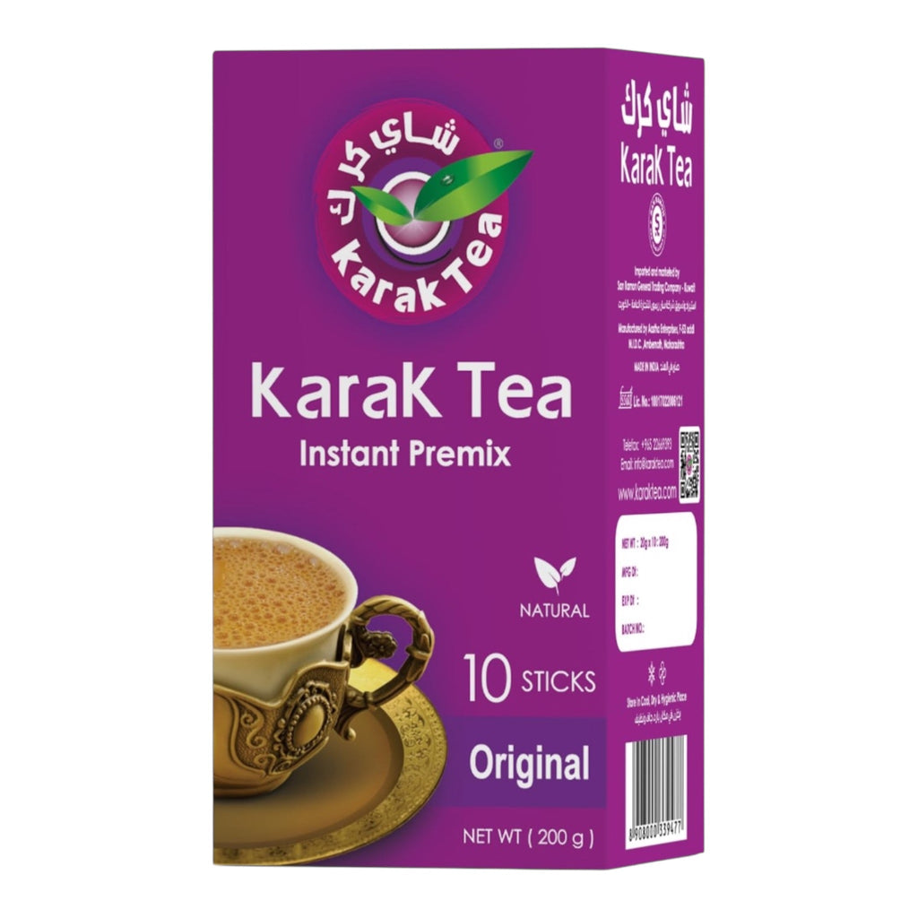 Karak Tea Instant Premix Original Chai - 10 x 20g Sachets - Authentic from Zaytuna Mart Canada