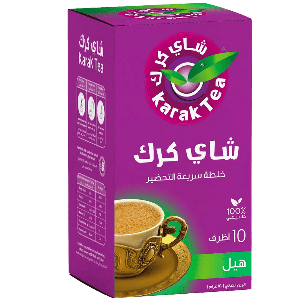 Karak Tea Instant Premix with Cardamom – 10 x 20g Sachets