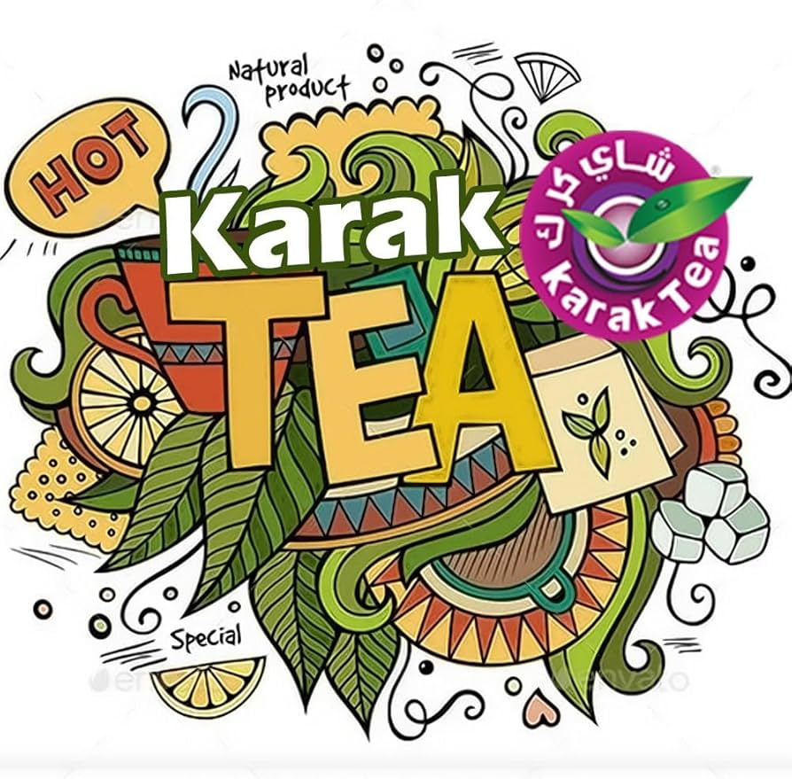 Karak Tea Instant Premix with Safran - 10 x 20g Sachets - Authentic from Zaytuna Mart Canada