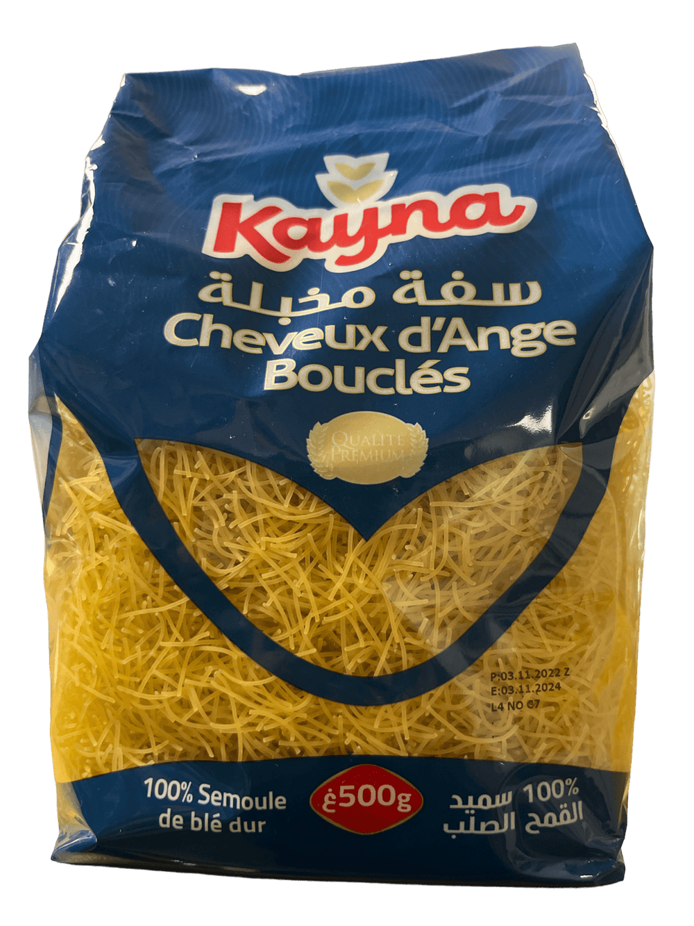 Kayna Pasta Angel Hair 500g Seffa