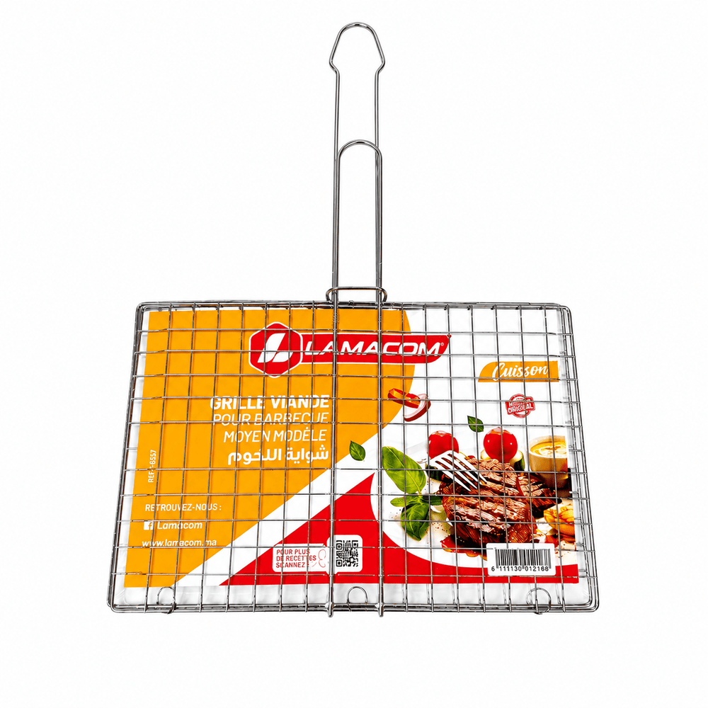 Lamacom BBQ Grilling Basket – Medium Size – Made in Morocco