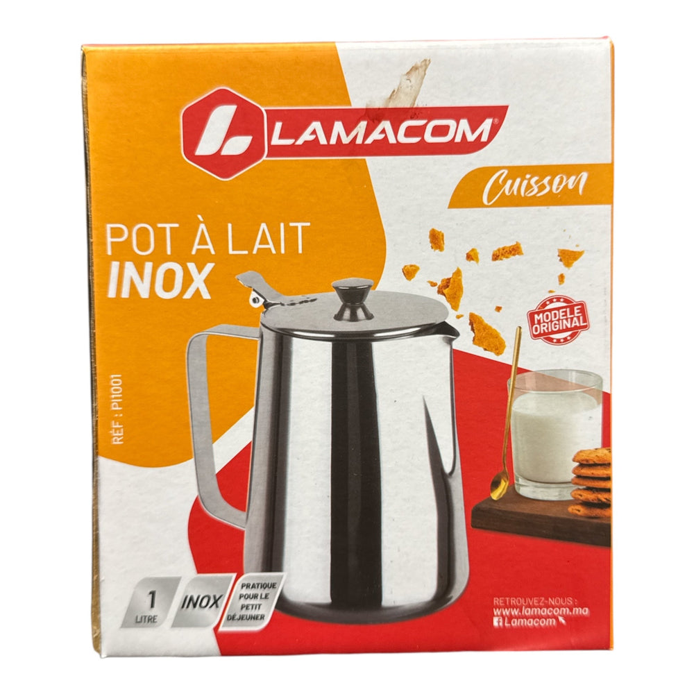 Lamacom Milk Pot Stainless Steel Pot 1L