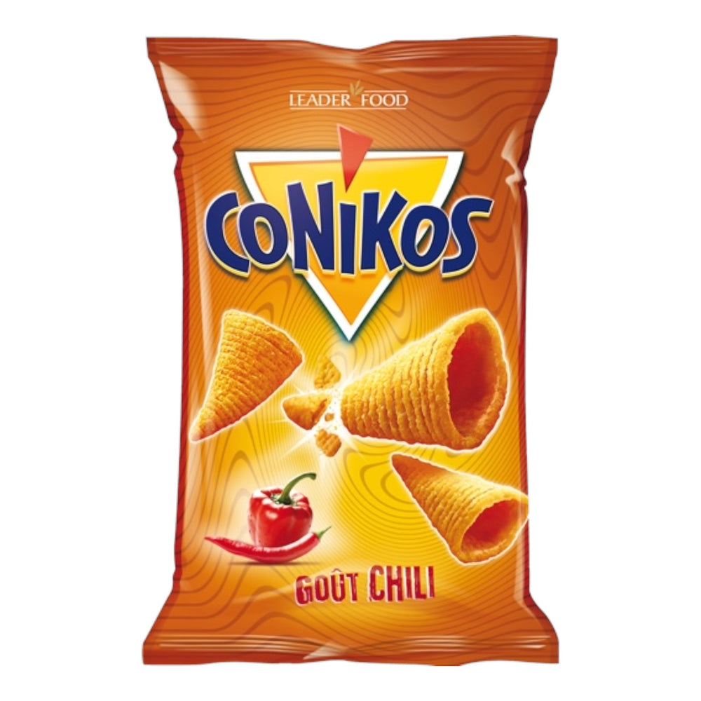 Leader Food CoNiKoS Chips with chili 80g