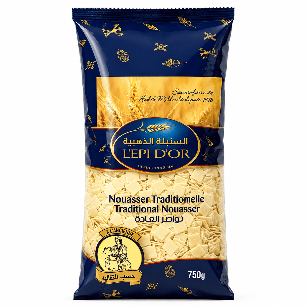 L’Epi d’Or Traditional Nouasser Pasta – 750g