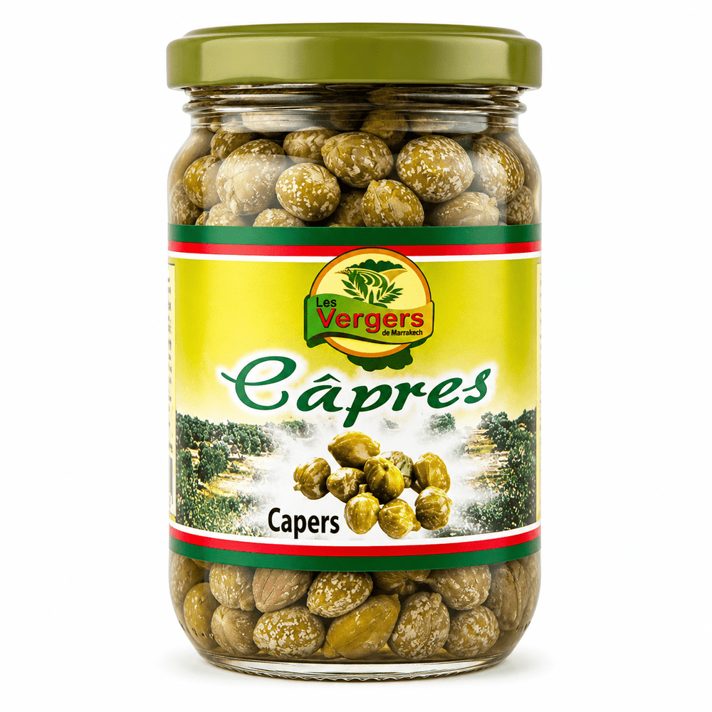 Les Vergers Capers in Brine 210g