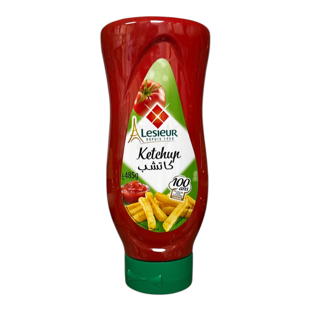Lesieur Ketchup 485 g – Rich Tomato Sauce for Fries, Burgers & Meals - Authentic from Zaytuna Mart Canada