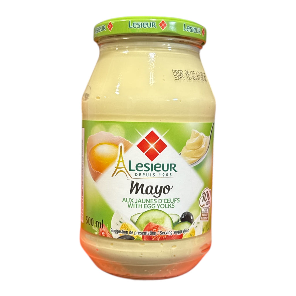 Lesieur Mayonnaise with Egg Yolks – 500ml - Authentic from Zaytuna Mart Canada