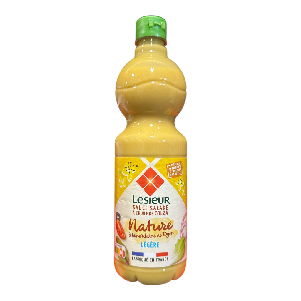 Lesieur Nature Salad Dressing with Dijon Mustard – Light (500ml) - Authentic from Zaytuna Mart Canada