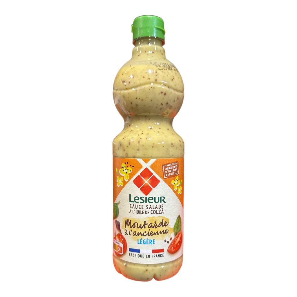Lesieur Old-Style Mustard Salad Dressing – Light (500ml) - Authentic from Zaytuna Mart Canada