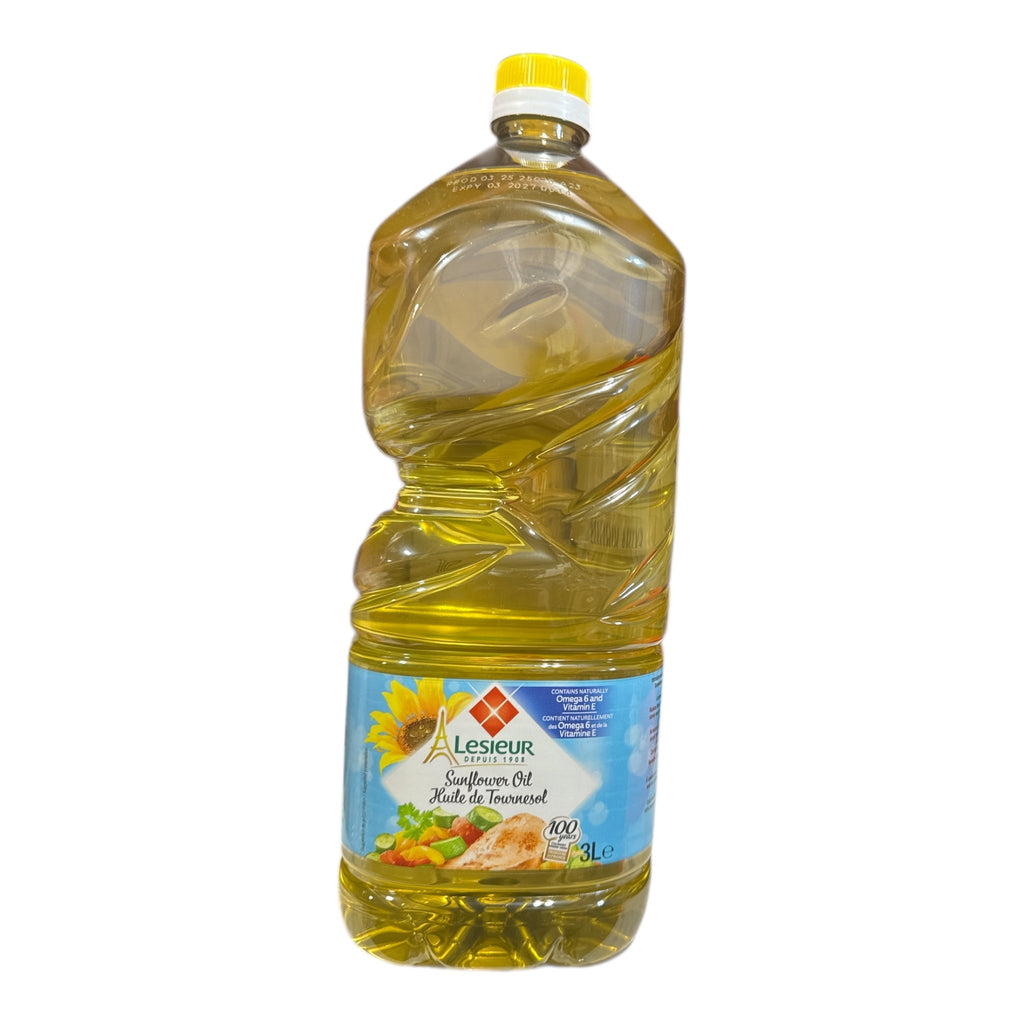Lesieur Sunflower Oil 3L - Authentic from Zaytuna Mart Canada