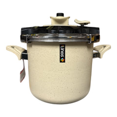 LINES Pressure Cooker  Non Stick Aluminum Coated with Teflon 5L