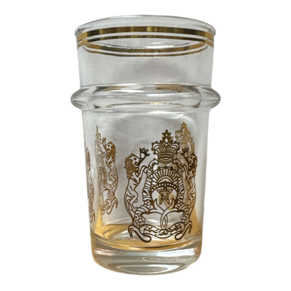 Magic Home Moroccan Tea Glass Set – 12 Pcs (Royal Golden Design)