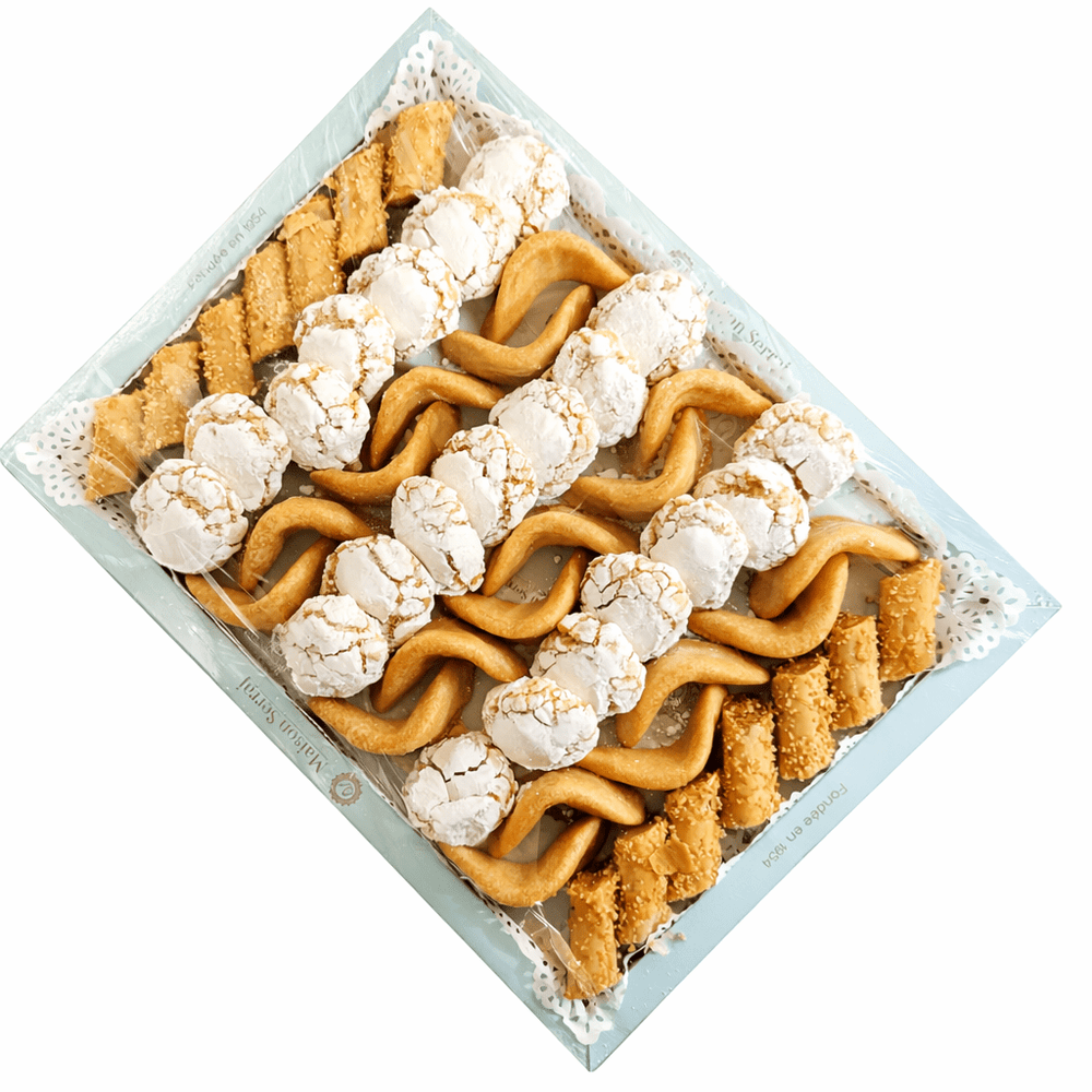 Maison Serraj Moroccan Gateaux Almond Mixed Plateau Traditional 1.2g