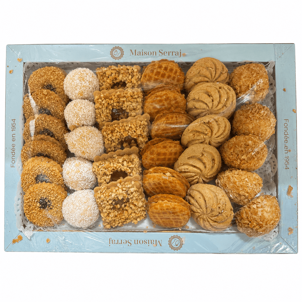 Maison Serraj Moroccan Gateaux Plateau SABLE 600g