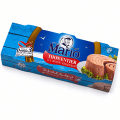 Mario Tuna in Vegetable Oil – 3×80g