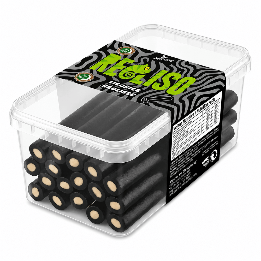 Michoc Regaliso Black Licorice Candy 275g