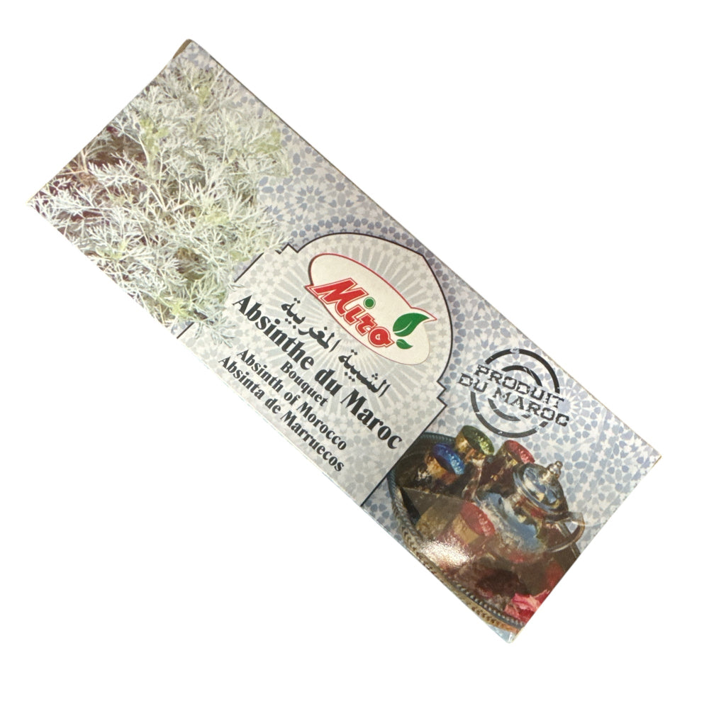 Miro Dried Absinth Moroccan Absinthe Chiba Bouquet 50g - Authentic from Zaytuna Mart Canada