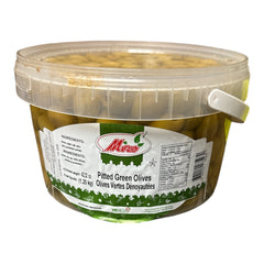 Miro Pitted Green Olive 2.3kg (1.2 kg net)