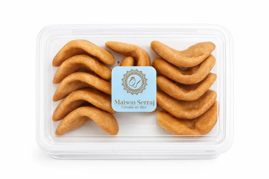 Moroccan Gateaux Almond Kaab Ghzal ( Corne de Gazelle by maison Serraj) 250g