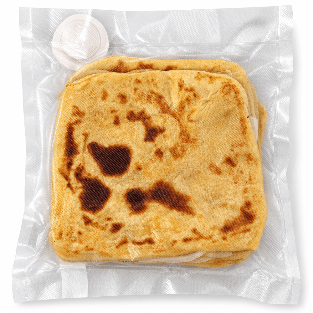 Moroccan Msemen with Real Butter – 6 Pieces, 500 g