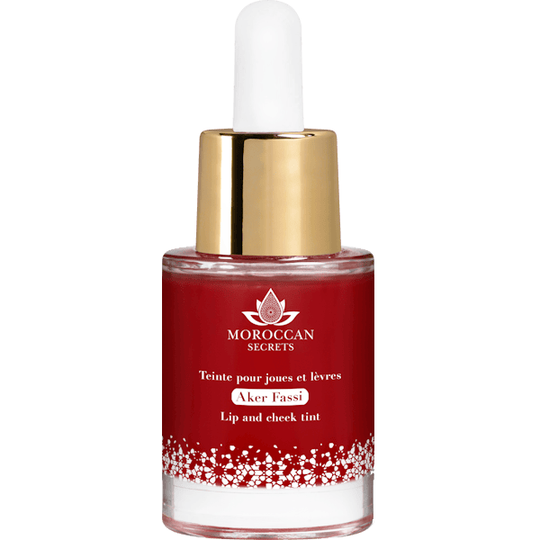 Moroccan Secrets Aker Fassi Liquid for Lip & Cheek Tint 30ml - Authentic from Zaytuna Mart Canada