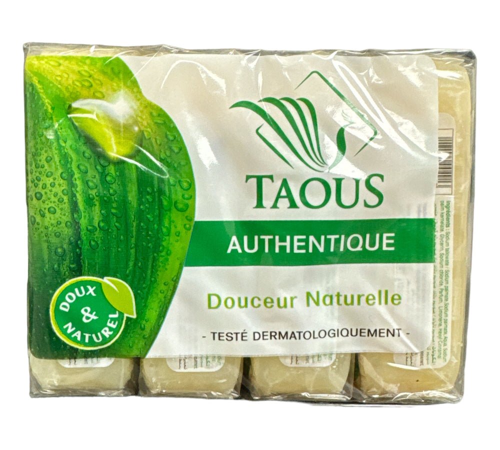 TAOUS Moroccan Soap Authentic Savon TAOUS 4x125g