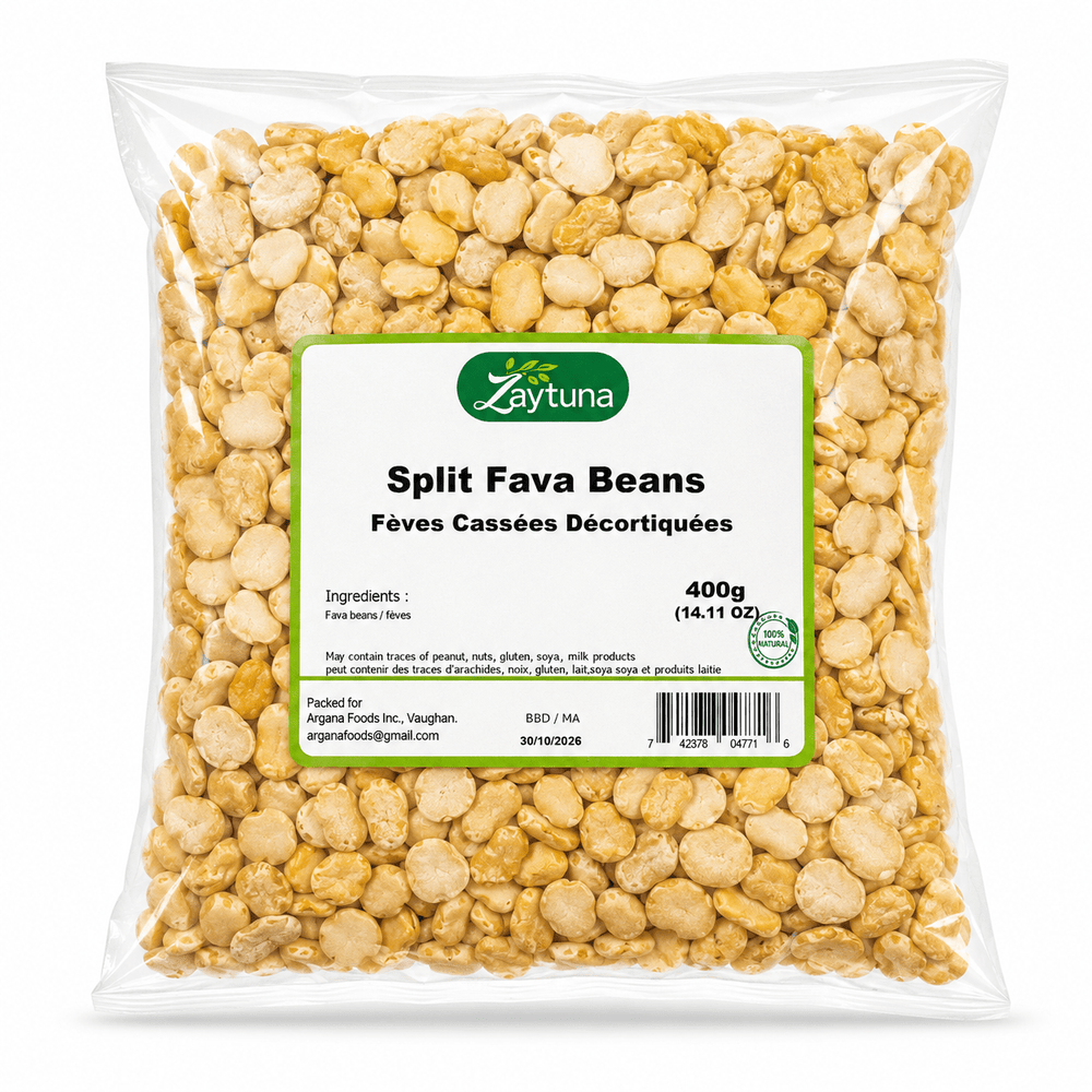 Natural Split Fava Beans 400g
