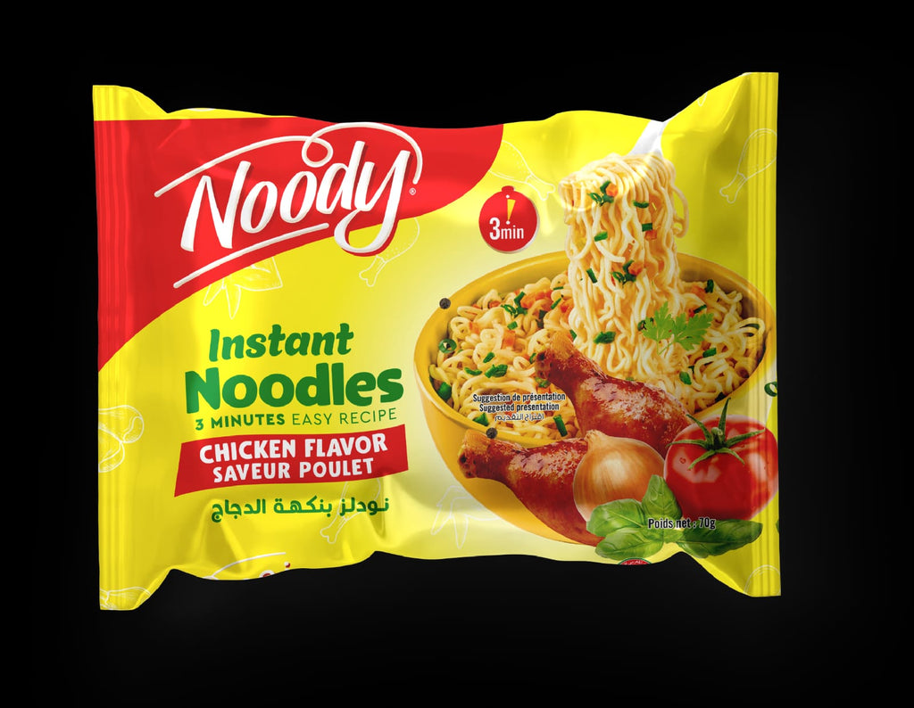 Noody Halal Instant Noodles Chicken 5x70g - Authentic from Zaytuna Mart Canada