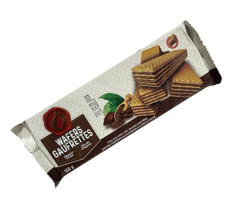 O Wafer with Chocolate Cream Filling 150g