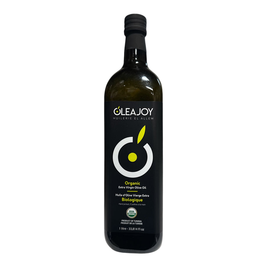 OLEAJOY Organic Extra Virgin Olive Oil 1L