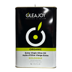 OLEAJOY Organic Extra Virgin Olive Oil 3L
