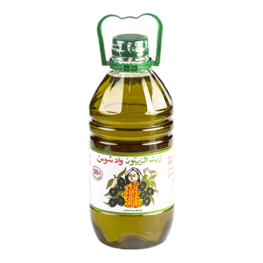 Oued Souss Moroccan Olive Oil Virgin 2L - Authentic from Zaytuna Mart Canada