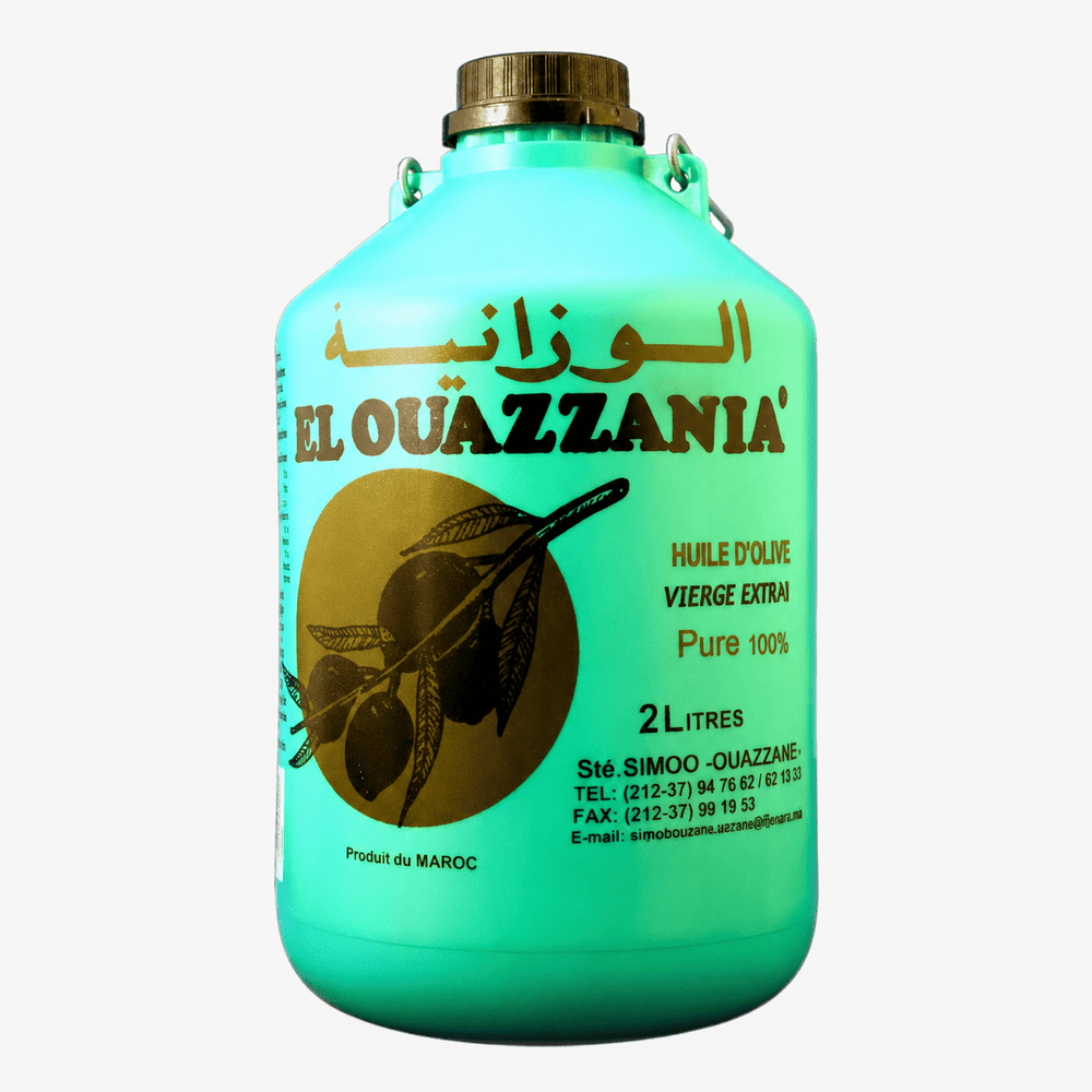 Ouazzania Moroccan Extra Virgin Olive Oil 2L
