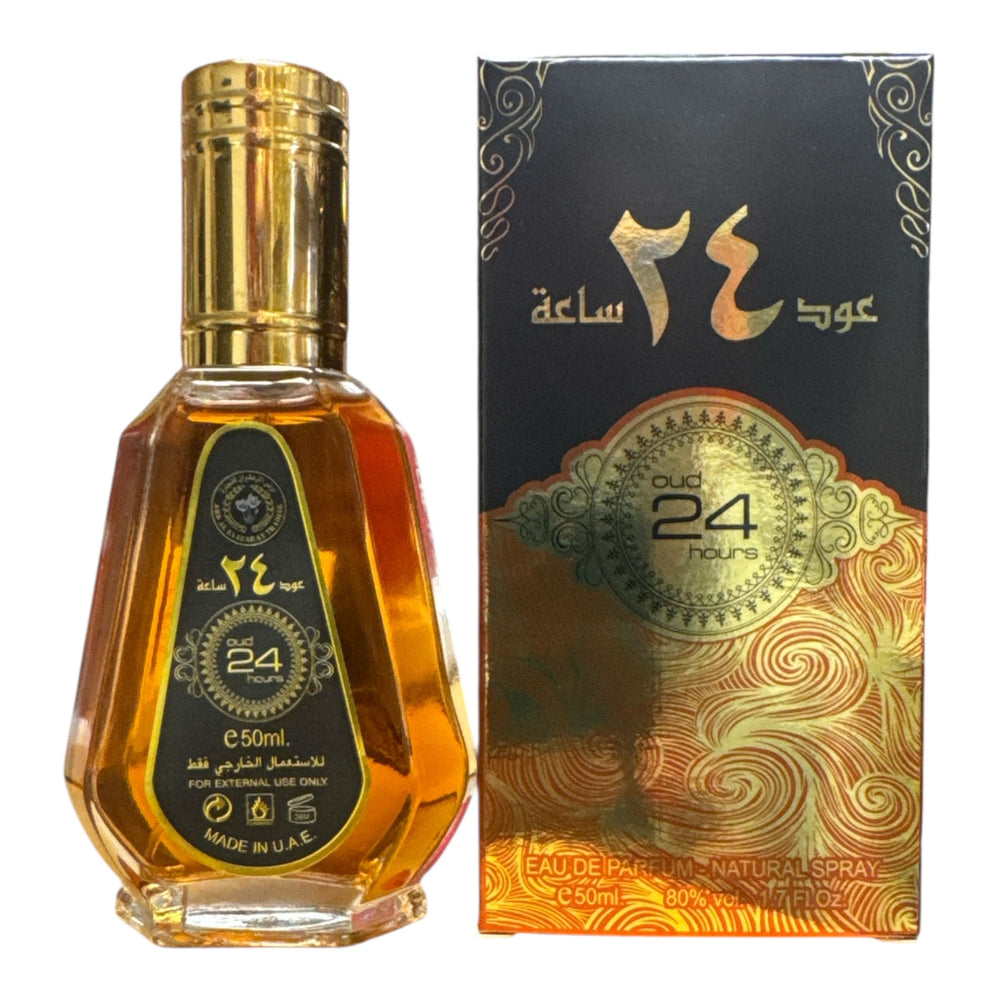 Oud 24 Hours Eau de Parfum Natural Spray – 50ml