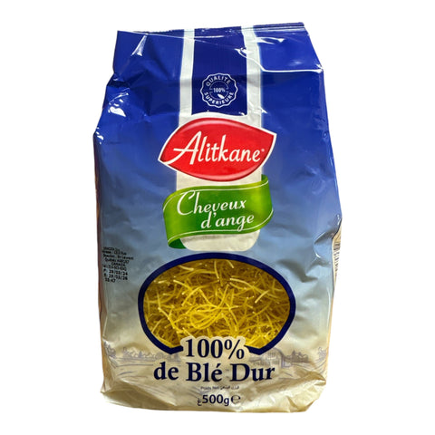 Al Itkane Pasta Angel Hair cheveux d’ange 500g. Seffa