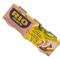 Rio Mare Solid Light Tuna in Olive Oil with Lemon & Black Pepper (3 x 80g)