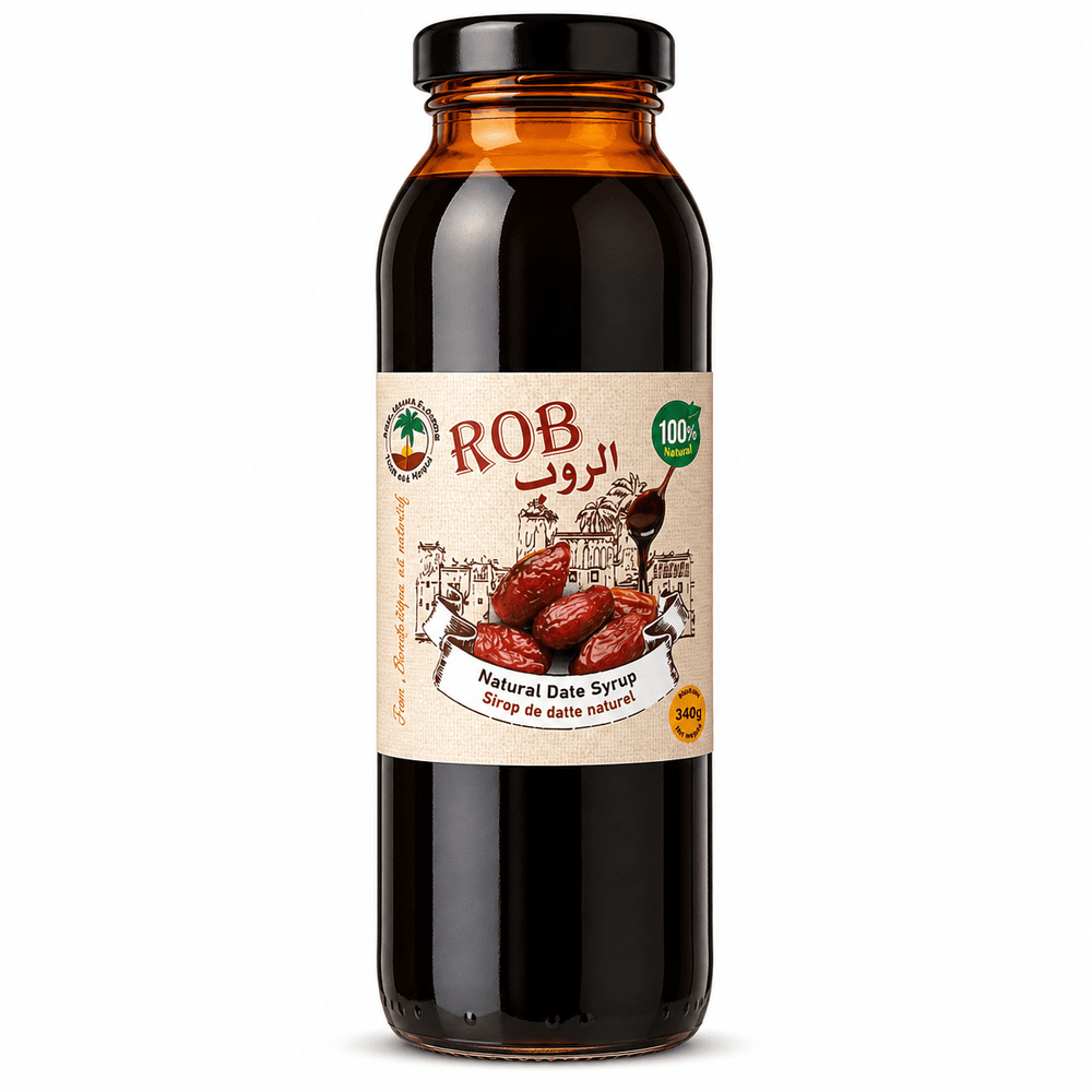 ROB Natural Moroccan Date Syrup 340g – sirop de dattes naturel