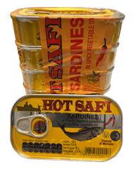 Safi Sardines in spicy sunflower oil 5x125g