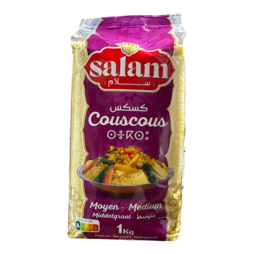 Salam Medium Couscous 1kg - Authentic from Zaytuna Mart Canada