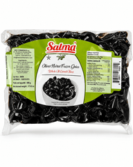 Salma Moroccan Dried Black Olives Greek Style 500g | ZaytunaMart Canada
