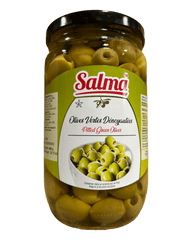 Salma Pitted Green Olives 400g Net