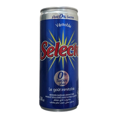 Selecto 0% Sugar Sparkling Soft Drink – 24cl | Sugar-Free Algerian Soda
