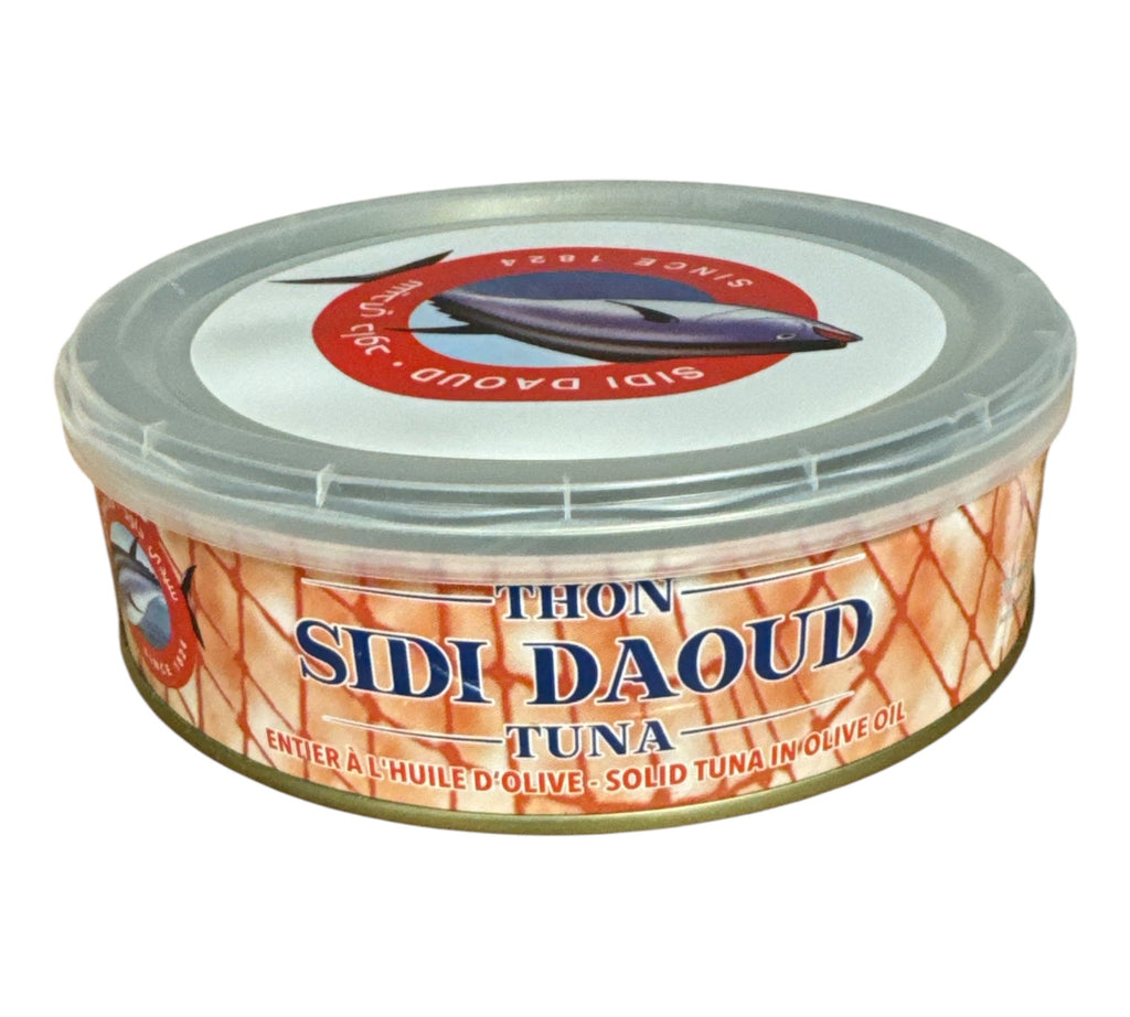 SIDI DAOUD Solid Tuna in Olive Oil 620g - Authentic from Zaytuna Mart Canada