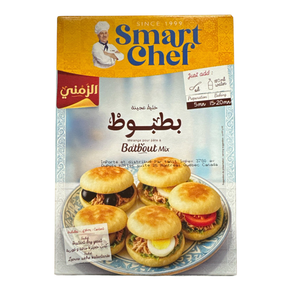 Smart Chef Batbout Mix 310g – Tunisian Bread Mix