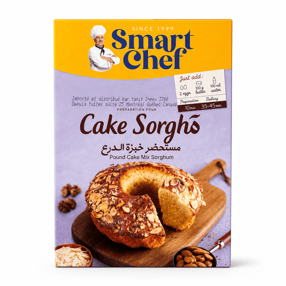 Smart Chef Cake Sorgho Mix 350g – Sorghum Pound Cake Mix